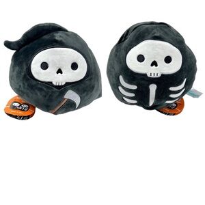 RARE 8" Otto Grim Reaper Stix White Skeleton Flip A Mallows Squishmallows